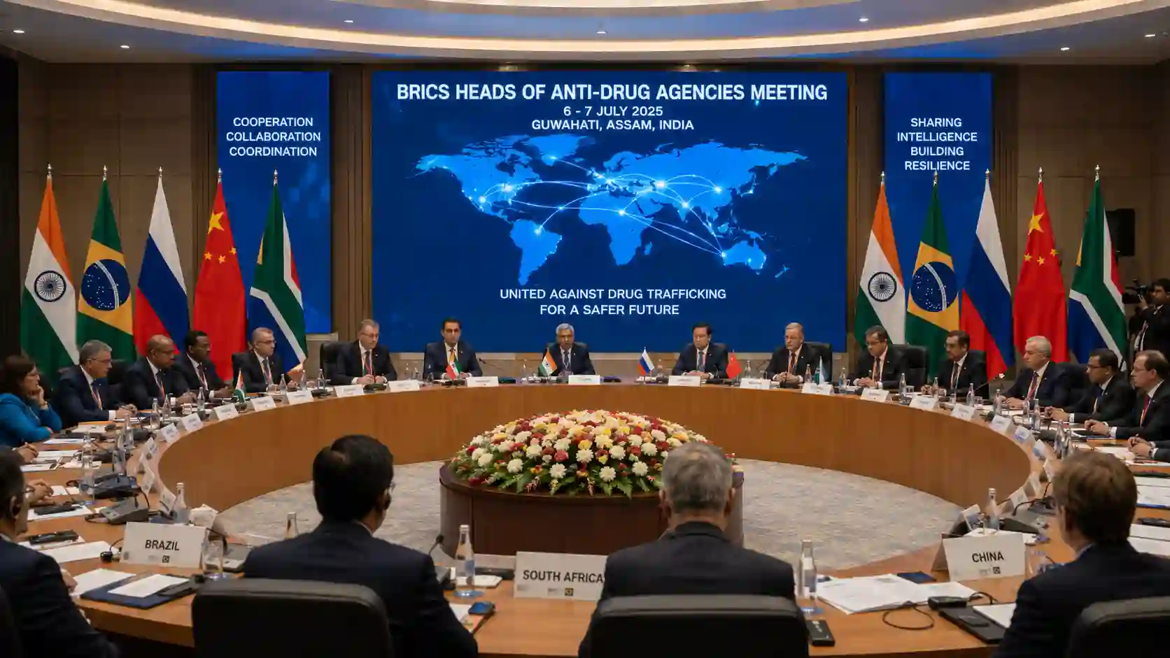 ਭਾਰਤ ਦੀ BRICS Anti-Drug Agencies Meeting ਦੀ ਮੇਜ਼ਬਾਨੀ ਸ਼ੁਰੂ, ਨਸ਼ਾ ਤਸਕਰੀ ਖ਼ਿਲਾਫ਼ ਸਾਂਝੀ ਰਣਨੀਤੀ 'ਤੇ ਚਰਚਾ